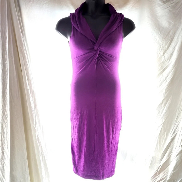 Pretty Purple Shape FX Dress - Picture 1 of 11